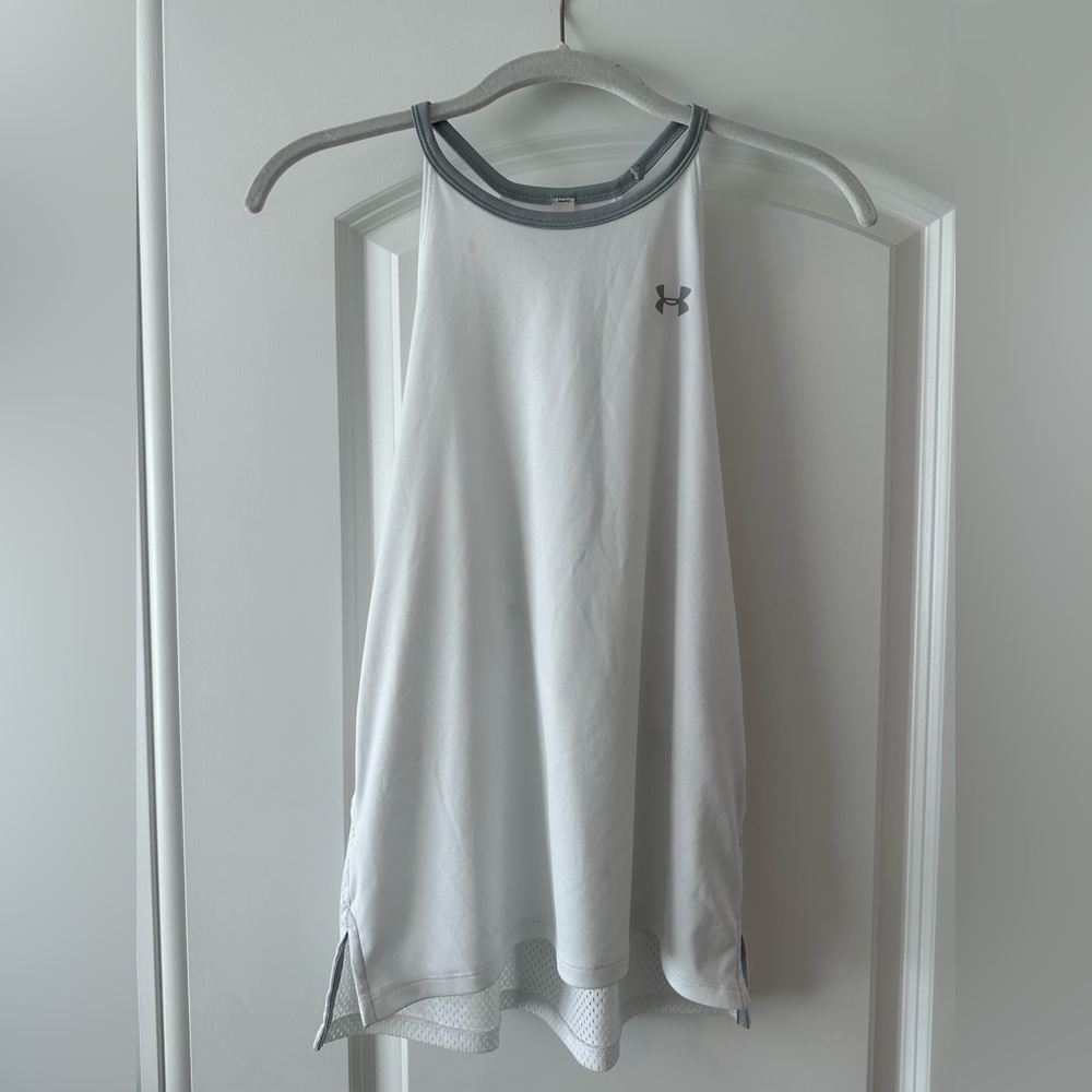 White Under Armour Tank